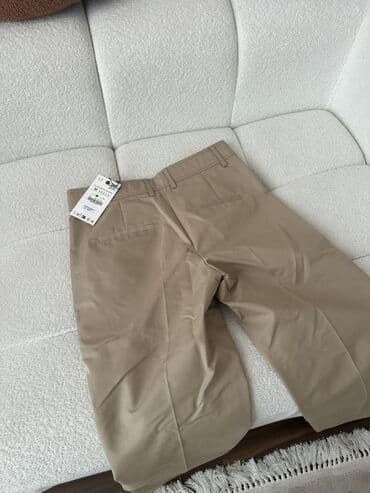 usta geyimi: Klassik Şalvar, Zara, rəng - Bej — 3