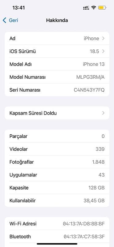 paltar tikənlər yamata: IPhone 13, 128 GB, Ağ — 7