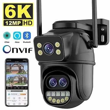 mini ats: Açıq hava Wi‑Fi PTZ təhlükəsizlik kamerası - 6K (12MP) Ultra HD — 2
