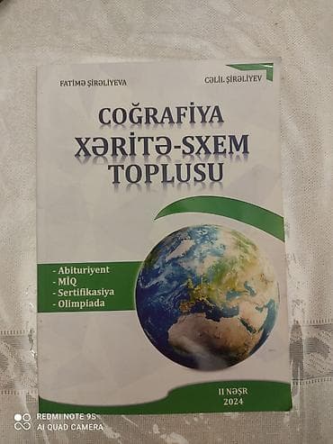 Coğrafiya xəritə sxem