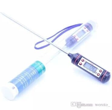 toyuq əti: Termometr 🔹️qida termometridir model: tp-101 ↔️ölçmə aralığı : -50°c — 2