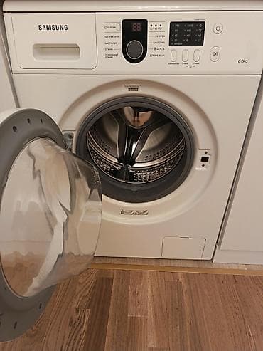 Paltaryuyan maşınlar: Paltaryuyan maşın Samsung, 6 kq, İşlənmiş, Avtomat, Qurutmasız — 2