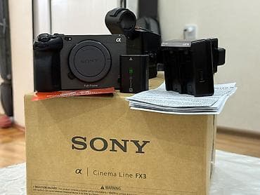 knack 2: Sony Cinema Line FX3 – Full-Frame kino kamerası (E-mount) Paketdə: - — 5