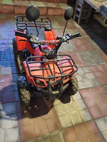 katalka uşaq motosikli: Uşaqlar üçün benzinli mini ATV/kvadrosikl Xüsusiyyətlər: - Gövdə — 3