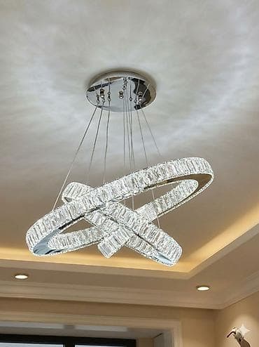 Led Çılçıraq, 4 və daha çox lampa, Metal