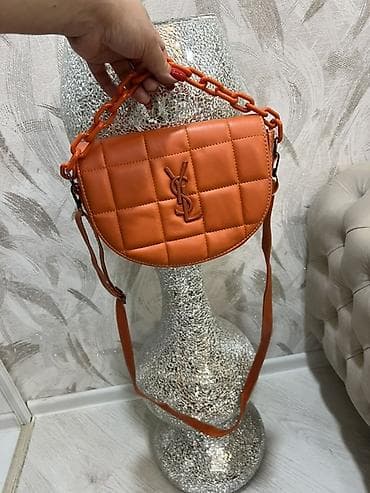 dəst çantalar: Qadın çantaları və bel çantası dəsti - Çiyin üçün ilan dərisi naxışlı — 9