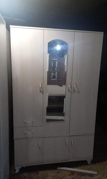 dartqı: Yeni, Açılan, 3 qapılı Düz dolab, Qarderob, paltar dolabı — 3