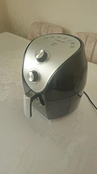 Mikrodalğalı sobalar: Satılır – SOKANY Airfryer (demək olar yeni) Cəmi 1 dəfə işlədilib — 2