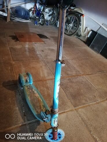 трюковой самокат купить в баку: Samokat,satilir iwlekdir. Prablemi yoxdur. Unvan hezi aslanov metrosun — 3