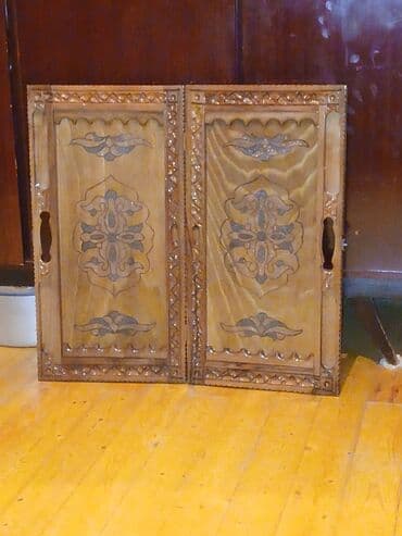 nerdtaxta: Taxta nərd-taxta dəsti - Material: bərk ağacdan hazırlanmış, əl — 3