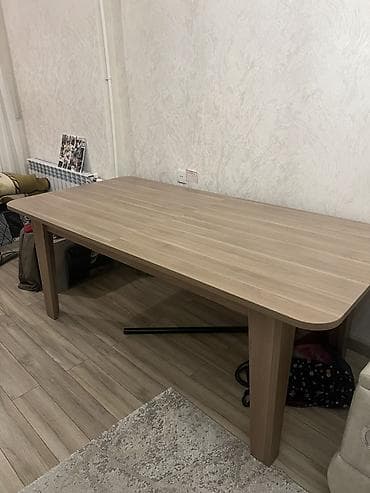 Qonaq masası, Açılan, Laminat, Dördbucaq masa — 1