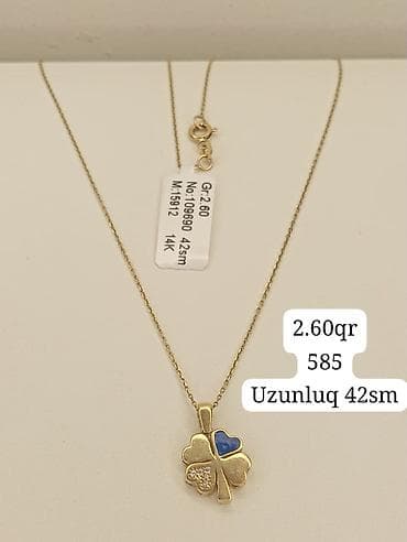 14 fevrala hediyye: Bilərzik, Sarı qızıl, 585 Əyar — 7