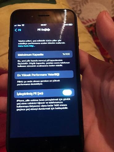 ayfon 7 plus ikinci el: IPhone 7, 128 GB, Qara, Barmaq izi — 6