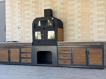 Manqallar, qrillər, barbekyu: Manqal, Qaz, Yeni, Tənzimlənən hündürlük, Qapaqlı, Setka ilə, Ödənişli çatdırılma — 2