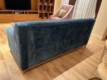 Divanlar: Divan, İşlənmiş, Açılmayan, Bazasız, Vеlur parça, Çatdırılma yoxdur — 4