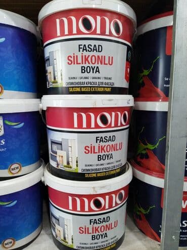 fasad boyaları qiymətləri: Boya Fasad, rəng - Ağ — 1