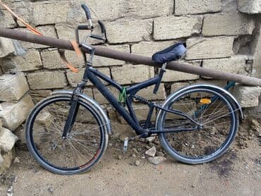 26 liq velosiped qiymetleri teze: Şəhər tipli velosiped - Çərçivə: polad, üçbucaq konstruksiyalı, arxa — 3