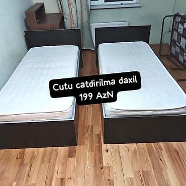 əl ağacı: Çarpayı ölçüsü 180/80 çatdırılma pulsuz qiyməti cütü 199 manat — 1