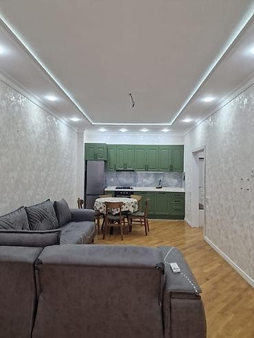 amal mtk ev satilir: Mənzilin təsviri - Plan: açıq mətbəxli geniş zal. Zal hissəsində — 4