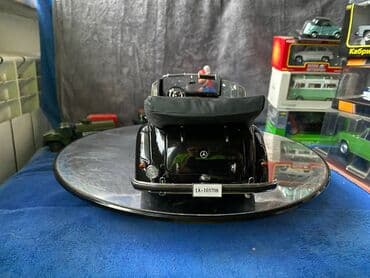 metbex tavan modelleri: Коллекционная модель Mercedes-Benz 770K Pullman W150 Black 1938 Road — 13