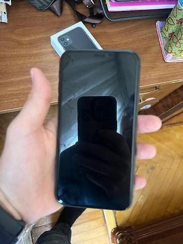 azerbaycan iphone 12 pro max: IPhone 11, 64 GB, Qara, Face ID — 2