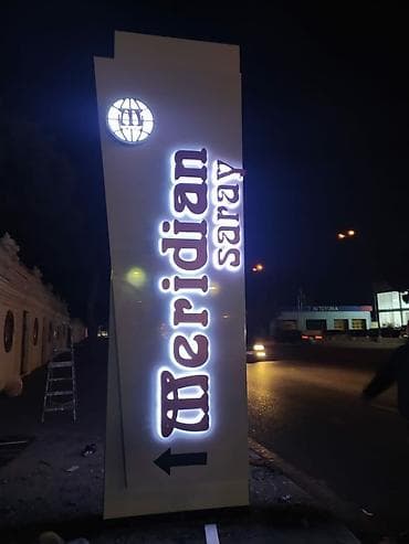 Peyk antenalarının quraşdırılması: Reklam Tent Banner Vinil Buklet Flayer — 7