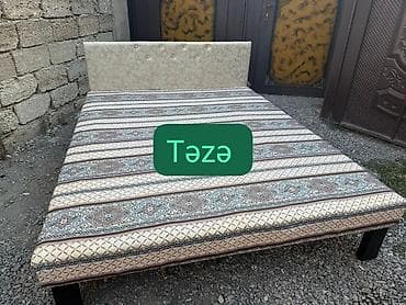 Şəxsi əşyalar: Təzə çarpayılar. 1 nəfərlik çarpayılar 60manat. 2 nəfərlik taxt — 6