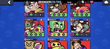 qizil sikke: Brawl Stars hesabı – geniş kolleksiya və nadir skinlər - Ümumi — 5