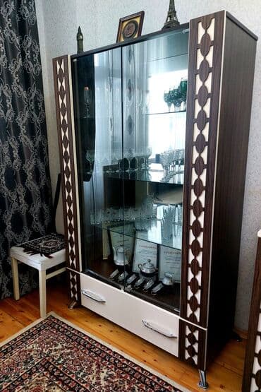 шкафчик в ванную комнату: İşlənmiş, Açılan, 2 qapılı Düz dolab, Servant — 2