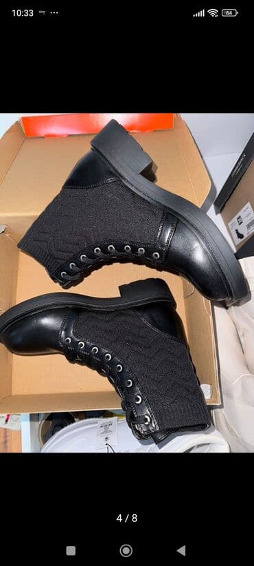 41 razmer: Bershka, Ölçü: 41, rəng - Qara, Yeni — 3