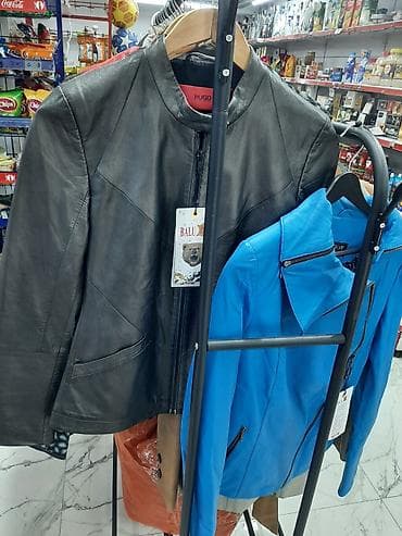 krop geyim: Qadın dəri gödəkçələri – müxtəlif model və rənglər - Material: təbii — 10