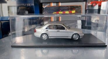 vita start: Коллекционная модель Mercedes-Benz C43 AMG W202 silver 2000 Special — 9