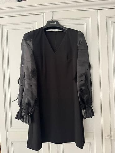 koja donlar: Qara ziyafət donu Veziyyet- yaxşı - Model: A-kəsim, dizə yaxın — 3