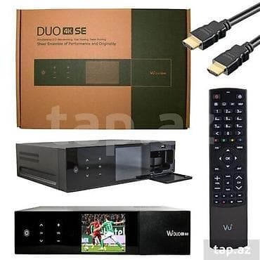 usb: VU+ duo 4K se Təzədir Новый Универсальное устройство с 4K, двойным — 9