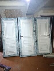 Фурнитура и комплектующие: Новый Пластиковая дверь 80х200 см C гарантией, Платная установка, Платная доставка — 1