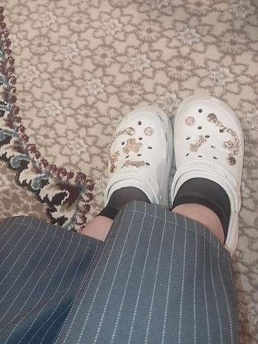 ağ sabolar: Ölçü: 40, rəng - Ağ, İşlənmiş — 9