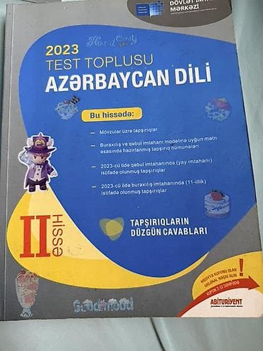 array informatika test toplusu pdf: Riyaziyyat Testlər 9-cu sinif, DİM, 2-ci hissə, 2023 il — 2