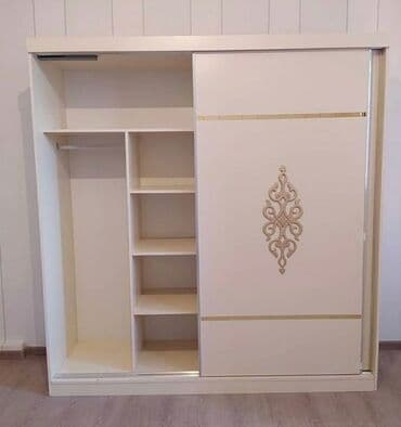 paltar işkafı: Yeni, Açılan, 4 qapılı Düz dolab, Qarderob, paltar dolabı, Azərbaycan — 5