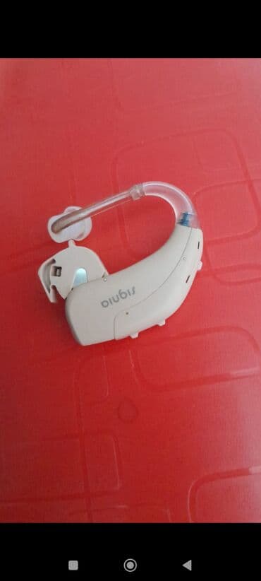 sahə ölçən cihaz: Məhsul: Signia qulaqciq tipli eşitmə aparatı (BTE) Xüsusiyyətlər: - — 3