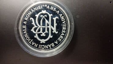 1 dollar satıram: Юбилей Национального Банка Румынии. Ag 925 с сертификатом — 2