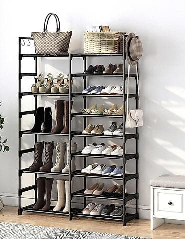 şkaf dolab: 16 mərtəbəli Ayaqqabı Polkası • 5 mərtəbəli modelin daha böyük — 3