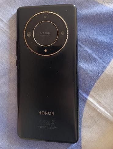 sükan seti: Honor X9b, 256 GB, rəng - Qara, Barmaq izi — 2