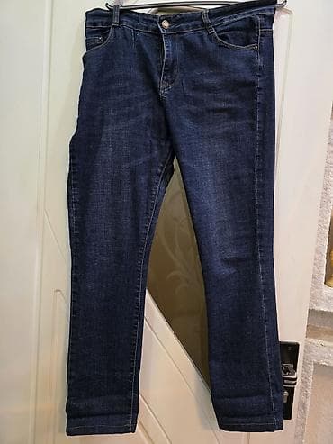 enli cins salvar modelleri: Cins şalvar, Balmain, XL — 2