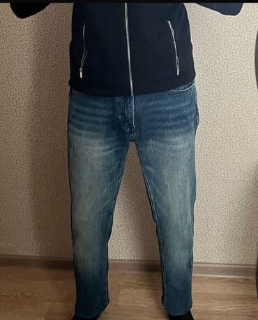 Svitşotlar: Kişi cins şalvarı - Rəng: mavi, açıq-tünd yuyulma effektli — 1