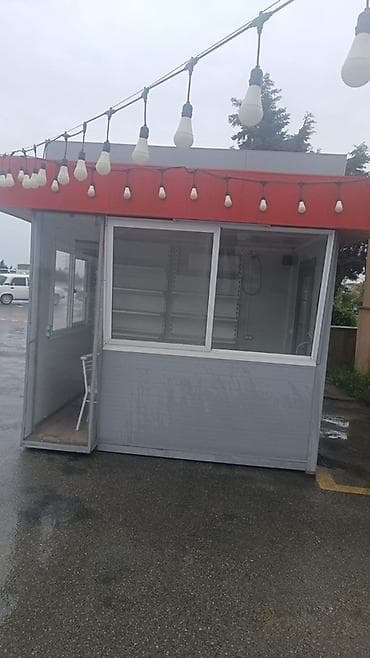 Будки, киоски: Satış üçün mobil ticarət/kiosk pavilyonu - Ölçü: təxmini 3x4 m — 1