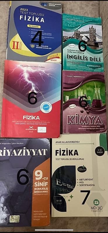 kimya 9: Dərs və test vəsaitləri dəsti Paketə daxil olan kitablar: - 2023 Test — 1