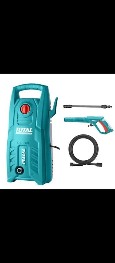 lehimləmə aparatı: TOTAL yüksək təzyiqli yuyucu aparatı – kompakt, məişət və həyət işləri — 1