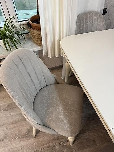 stul 30 azn: Qonaq otağı üçün, İşlənmiş, Açılan, 6 stul — 6