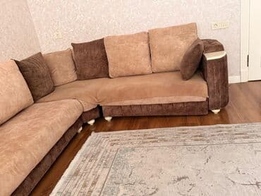 Кухонные гарнитуры: Угловой диван, Велюровая ткань — 3