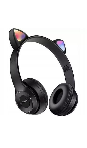 komputer masaustu: Məhsul: Pişik qulaqlıqlı simsiz qulaqcıq (on-ear) Xüsusiyyətlər: - — 1